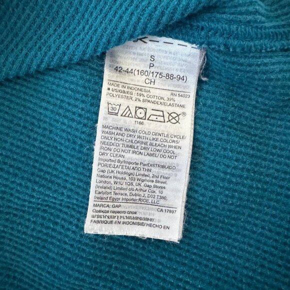 GAP Women’s Thermal Shirts – Yellow & Teal – Size XS/S - Picture 9 of 9